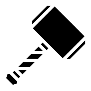 GameIconsThorHammer