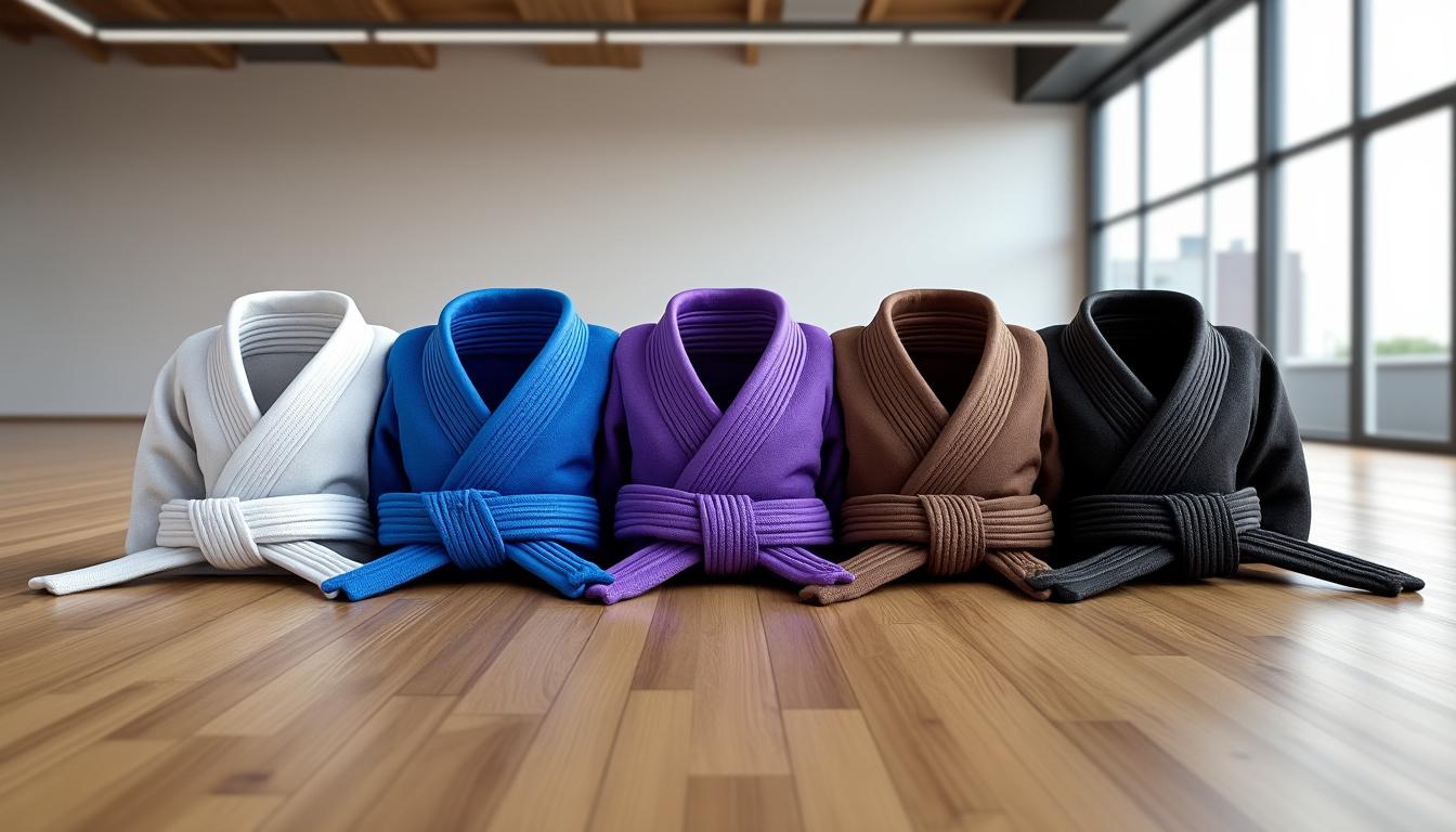 découvrez tout sur les ceintures en jjb (jiu-jitsu brésilien) : le système de grades, la signification des couleurs et le temps moyen pour progresser à chaque étape. idéal pour débutants et passionnés !