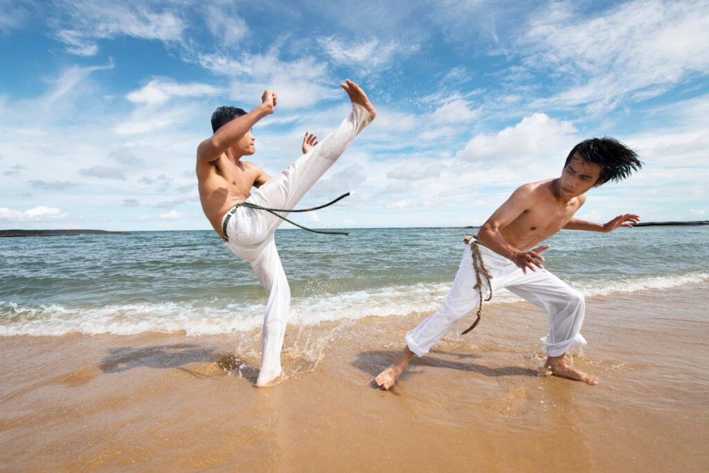 Capoeira art martial brésilien