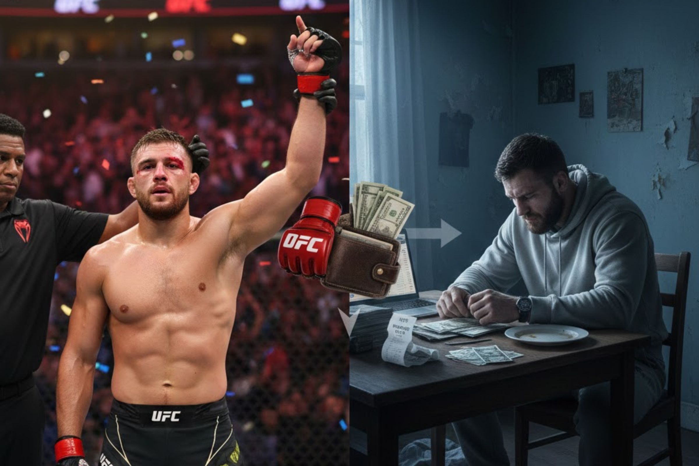 Combien gagne un combattant UFC