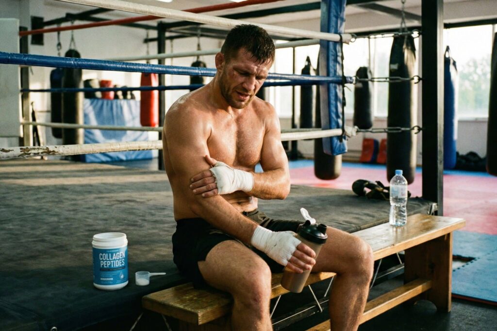 collagene et sports de combat