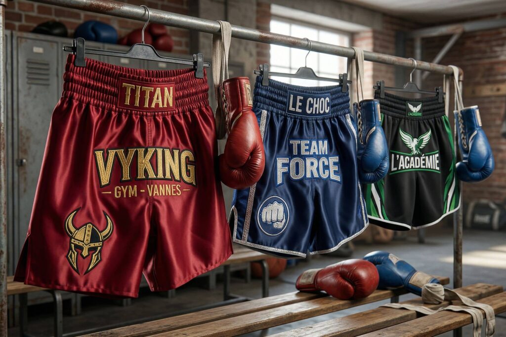 Short de boxe personnalisé